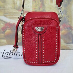 Brighton Zak Mini Utility Leather Bag